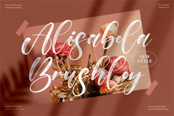 Alisabela Brushley: A Stylish Font for Business