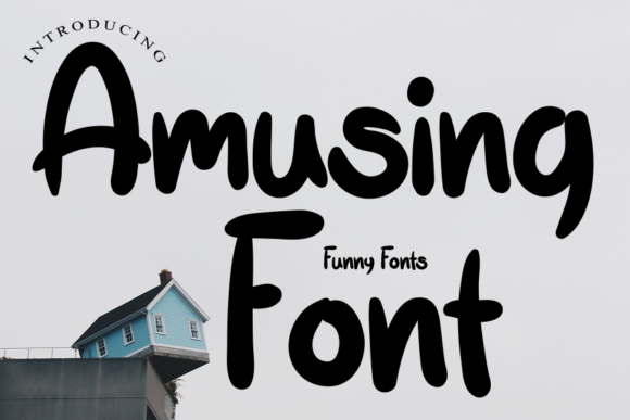 Amusing: A Handwritten Font for Creative Marketing