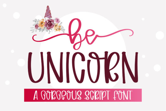 Be Unicorn Font for Creative Projects