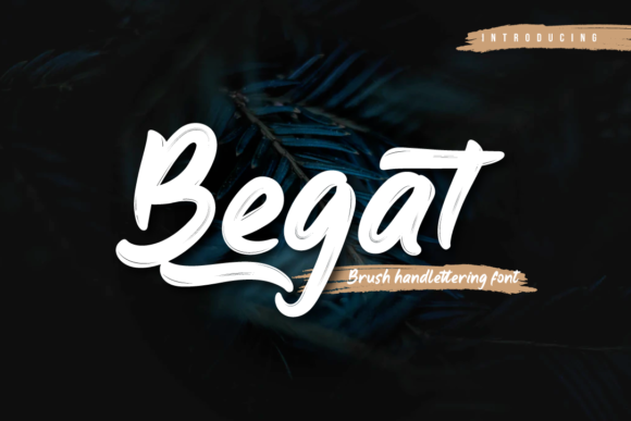 Begat: A Handwritten Font for Editorial Elegance