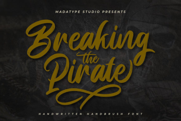Breaking Pirate Font for Business