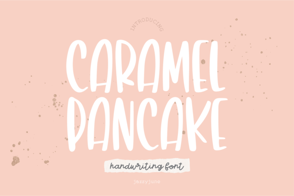 Caramel Pancake Font: Playful Typography for Designers