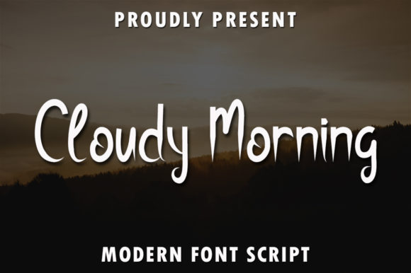 Cloudy Morning Font for Business