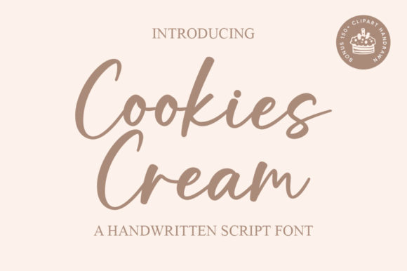 Cookies Cream Font for Creative Projects