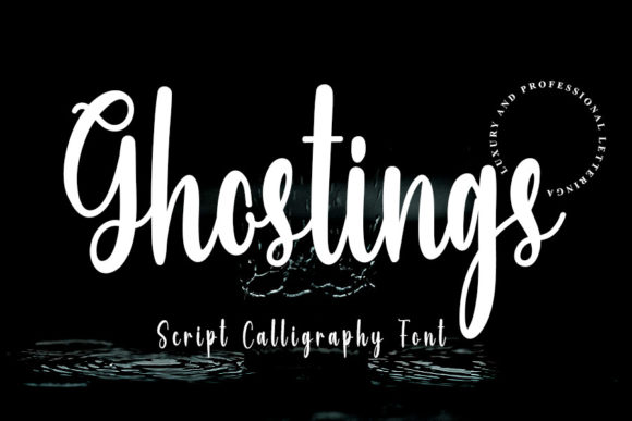 Ghostings: A Stylish Font for Web Design