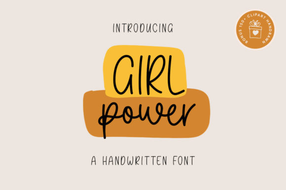 Girl Power Font for Creative Projects