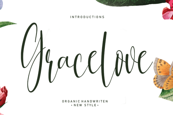 Gracelove: A Stylish Script Font for Web Design