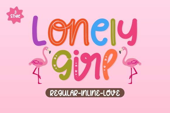 Lonely Girl: A Font That Speaks Volumes