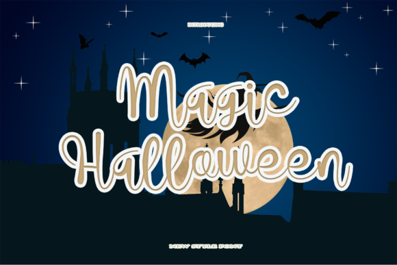Magic Halloween Font for Web Design