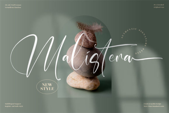 Malistera: A Elegant Font for Business Branding
