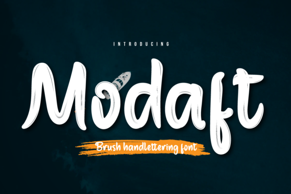 Modaft: A Handwritten Font for Business