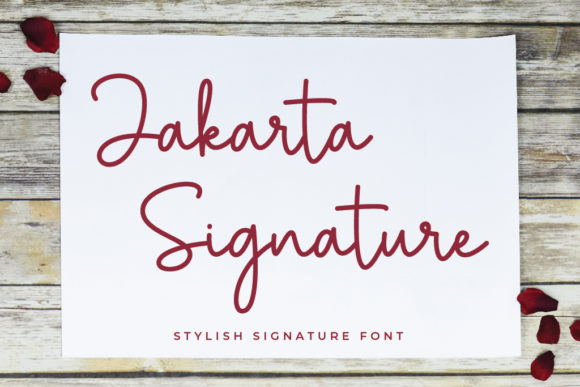 Review: Jakarta Signature Font
