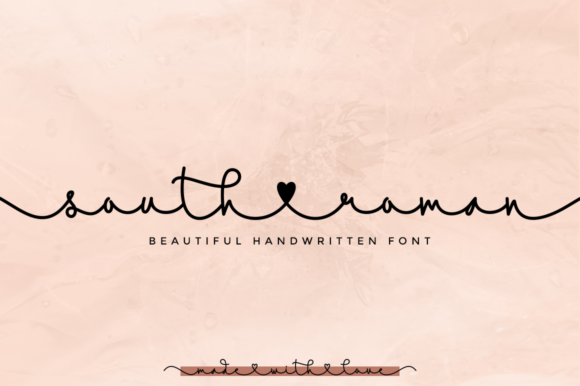 South Roman: A Handwritten Font for Creative Brands