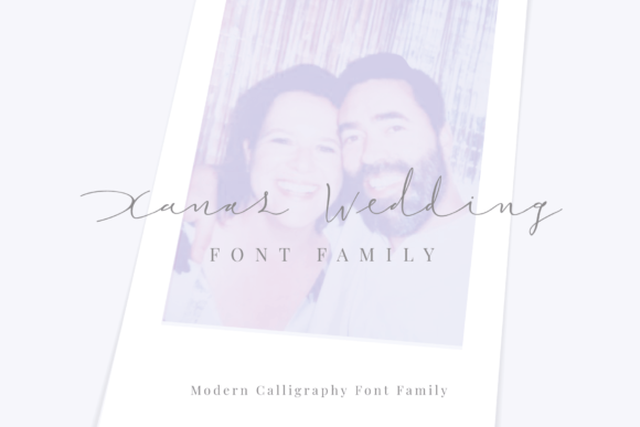 Xanas Wedding Font for Creative Projects